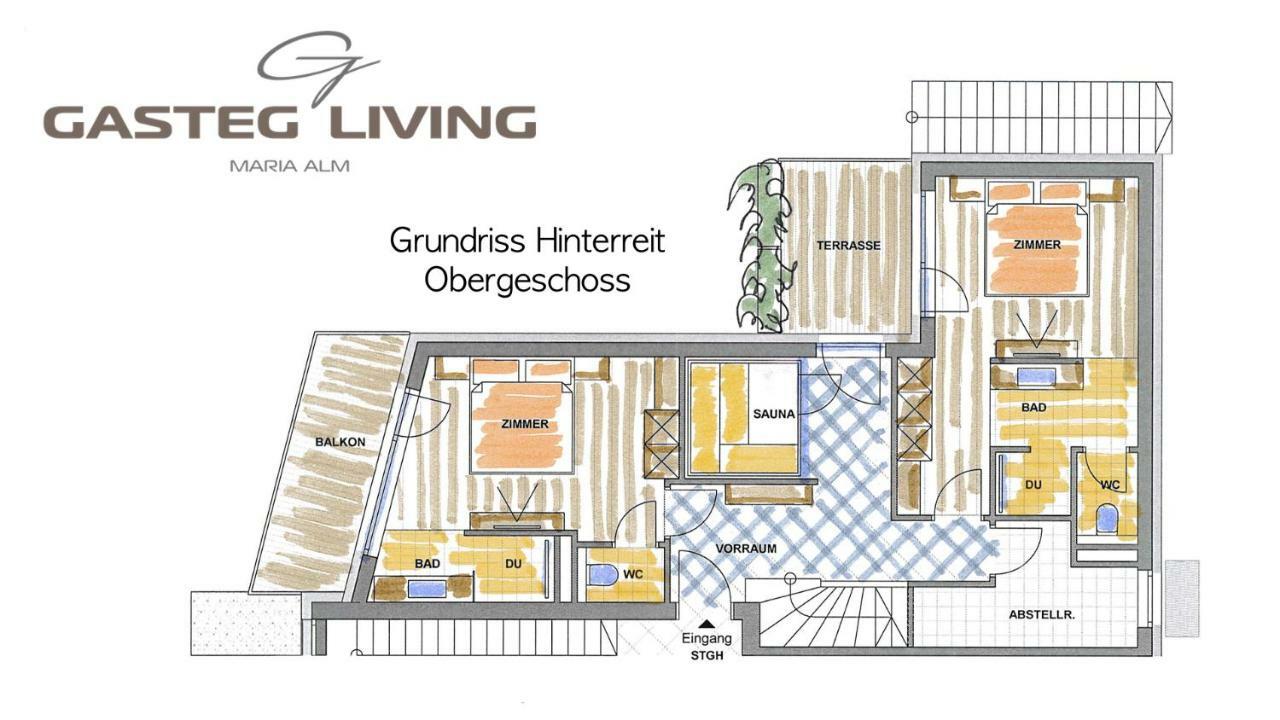 Gasteg Living Apartman Maria Alm am Steinernen Meer Kültér fotó